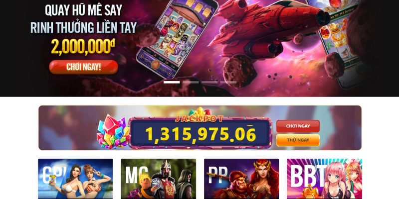 Siêu phẩm slot game đình đám thu hút thành viên 